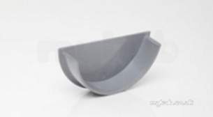 Polypipe Standard sovereign Rainwater -  112mm Gutter Stop End Internal Rr108-b