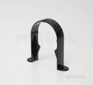 Polypipe Standard sovereign Rainwater -  Polypipe 68mm Grey Pipe Bracket Rr138g