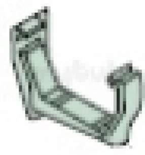 Polypipe Standard sovereign Rainwater -  112mm Sq Sect Fascia Bracket Rs209-b
