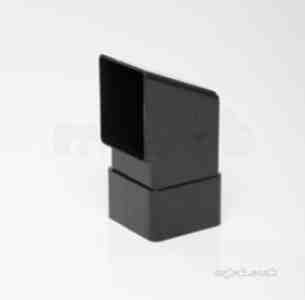 Polypipe Standard sovereign Rainwater -  65mm Sq Sect Rw Downpipe Shoe Rs228-b