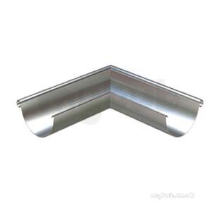 Lindab Rainwater -  H/r Ext Guttr Angle 150mm 90o Aluzinc