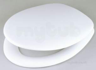 Celmac Wc Seats -  Rondo Srd18 Seat Inc S/s Hinge White