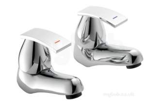 Pegler Luxury Bathroom Brassware -  Pegler Yorkshire Rossi 4g4032 3/4 Bath Tap Pair