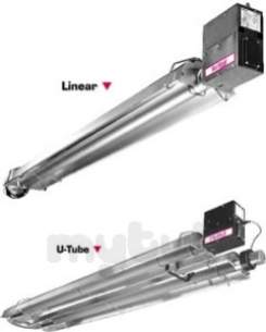 Blackheat Radiant Gas Panel Heaters -  Blackheat Bh20ut Inch U Inch Tube 20kw 5236mm Ng