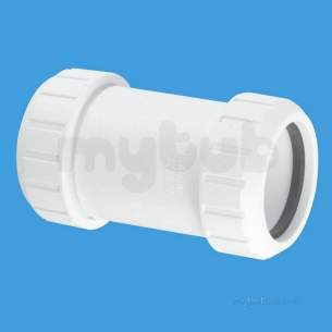 Mcalpine Waste traps overflow -  1.5 Inch Straight Surefit Connector T18l