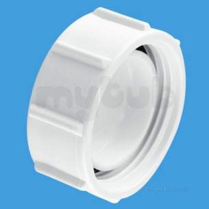 Mcalpine Waste traps overflow -  2 Inch Blank Cap For Bsp Thread Z23