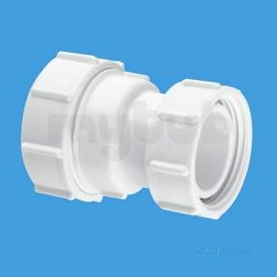 Mcalpine Waste traps overflow -  1.50 Female Nut X Multifit Conn T29-ln