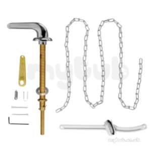 Armitage Grips Levers and Wastes -  Armitage Shanks S4385 Extended High Lever S4385aa