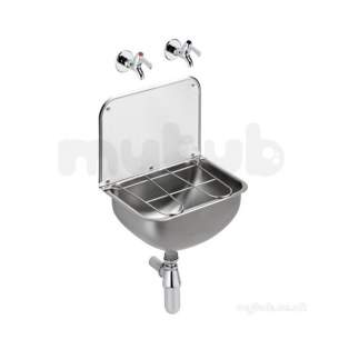 Armitage Shanks Commercial Sanitaryware -  Armitage Shanks Angus Sink 44x31 Pol Stainless Steel