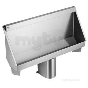 Armitage Shanks Commercial Sanitaryware -  Armitage Shanks Kinloch Plinth Pol S/s Corner S6205my