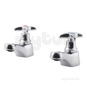 Armitage Shanks Domestic Brassware -  Armitage Shanks Sand X Handle Basin Pts Rim Mtd Chrome S7131aa
