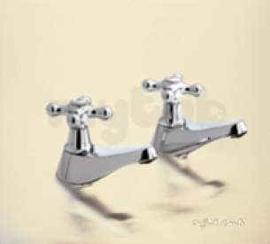 Armitage Shanks Domestic Brassware -  Armitage Shanks Priory S7285 1/2 Inch Basin Pillars Cp S7285aa