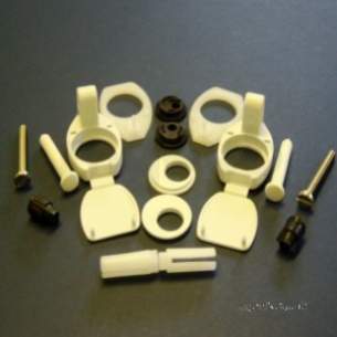 Armitage Grips Levers and Wastes -  Armitage Shanks Orion S9727 Seat Hinges White S972701