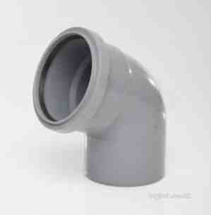 Polypipe Soil -  Polypipe 110mm X 135deg Bend Sb412-w