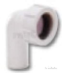Polypipe Waste and Traps -  P To S Trap Conversion Bend 32mm Universal Compression Se1w