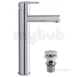 Vado Brassware -  Extended Mono Basin Mixer Single Lever Sen-100e/cc-c/p