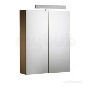 Roper Rhodes Cabinets -  Signatures 600 Mirror Cabinet Walnut