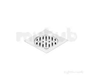 Marley Rainwater -  Marley 110mm Stain/steel Grating Sgg4