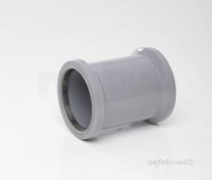 Polypipe Soil -  System 2000 82mm Double Socket Sh34sg