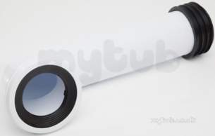 WC Pan Connectors Polypropylene -  Kwickfit Long 90 Degree S 4in/110mm Polypropylene Sk50w