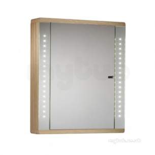 Roper Rhodes Cabinets -  Instinct Oak Integrated Led Cabinet