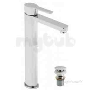 Vado Brassware -  Extnd Mono Basin Mixer Singl Lever Deck Mount Soh-100e/cc-c/p