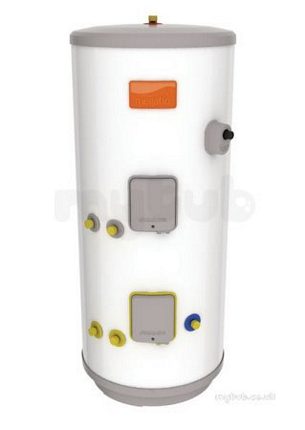 Heatrae Megaflo Eco Unvented Solar Cylinders -  Megaflo Eco 210si Unvented Ind Solar Cyl