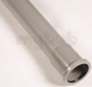 Polypipe Soil -  Single Socket Pipe 3in/82mm 3.0m Sp331b