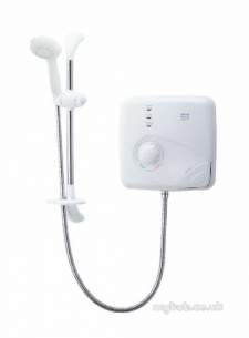 Triton Electric Showers -  Triton T150z Pumped Electric 9.5 Kw White Chrome
