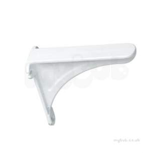 Twyfords Commercial Sanitaryware -  Bracket High Level Cistern 165mm Pair Nylon Coated Stw Sr1300xx