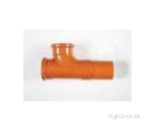 Polypipe Underground Drainage -  110mm Settlement Branch Pipe 92.5d Ss702