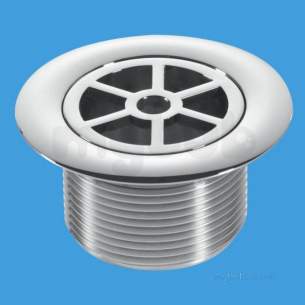 70mm Chrome Plated Plastic Top Access Waste Stw70cp
