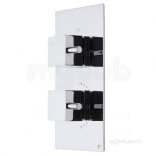 Roper Rhodes Showers -  Roper Rhodes Event Square Single Func Shower Valve