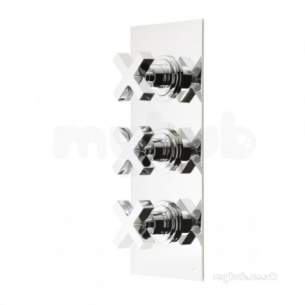 Roper Rhodes Showers -  Concealed In-line Triple Control Aero