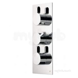 Roper Rhodes Showers -  Concealed In-line Triple Contrl Insight