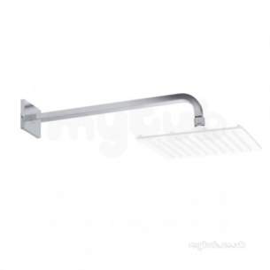 Roper Rhodes Showers -  Roper Rhodes Sqr Brass Fixed Shower Arm And Back Nut