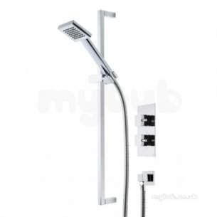 Roper Rhodes Showers -  Event Single Valve Plus Square Shower Kit