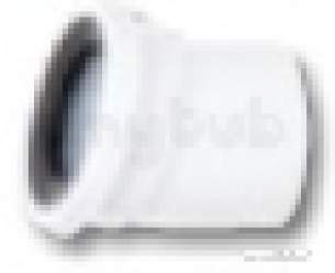 WC Pan Connectors Polypropylene -  Pancon 104deg P 4in/110mm Polypropylene Swc44w