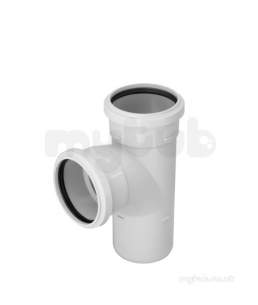 Marley Soil and Waste -  160mm X 87.5d Equal Branch Plain Sy601-g