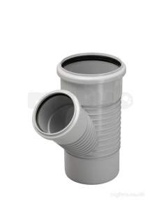 Marley Soil and Waste -  160mm X45d Unequal Branch 2b And Acc Sy66-g