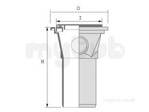 Hepworth Plastidrain -  Hepworth Building 110mm Sealed Hopper 4h12a