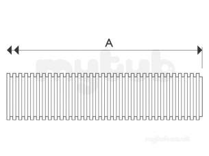 Hep2O Underfloor Heating Pipe and Fittings -  Hep2o Conduit Pipe Bk 22mm L-25 Hxc25/22 Bl