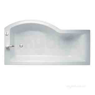 Ideal Standard Sottini Baths and Panels -  Ideal Standard Santorini S/bath 170 X 70 Wht Left Hand Iws Ifp Plus Nl