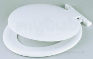 Celmac Wc Seats -  Saxon Ssa21 Dpp M/weight Seat And Cvr Bk