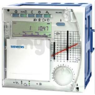 Landis and Staefa Hvac -  Siemens Rvl482 Heating Controller Plus Dhw