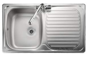 Rangemaster Sinks -  Leisure Linear Compact 1.0b Ss Sink
