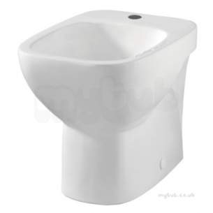 Twyfords Commercial Sanitaryware -  Sola Maternity Bidet 1 Tap No Overflow Sa3521wh