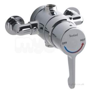 Twyfords Commercial Brassware -  Sola Thermostatic Shower Valve Exp Tmv3 Sf1152cp