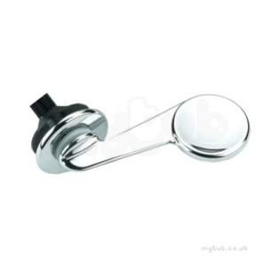 Twyfords Commercial Sanitaryware -  Extended Duct Spatula Lever For Up To 114mm Wall Depth Cf3109cp