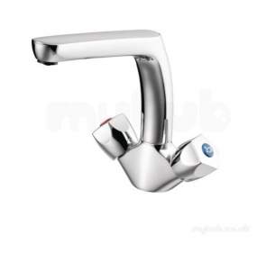 Swan Brassware -  New Swan Monobloc Kitchen Mixer Cp